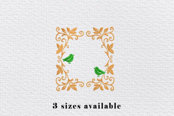 Bird Frame Embroidery Design: A Seasonal Review
