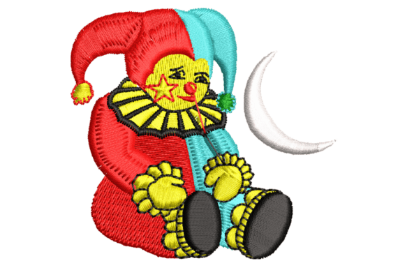 Review: Clown Embroidery Design for Holiday Collections