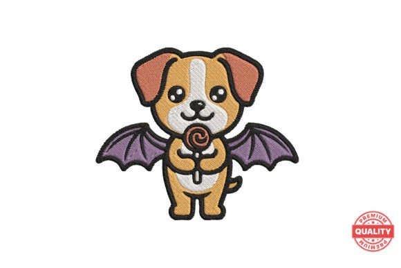 Review: Halloween Bat Dog Embroidery for Apparel