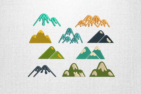 Review: Mountain Embroidery Design Collection for Real Projects