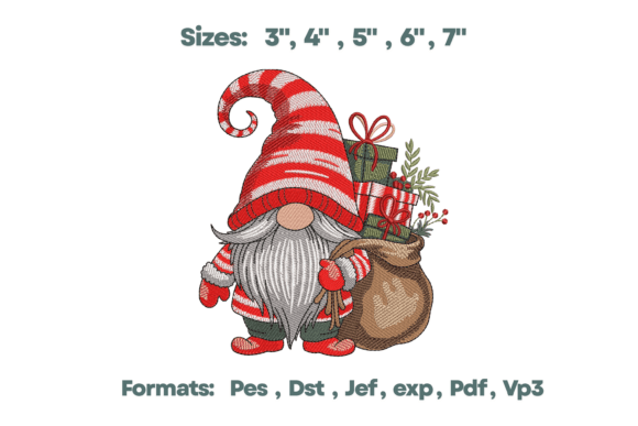 Review: Santa Gnome Gift Sack Design