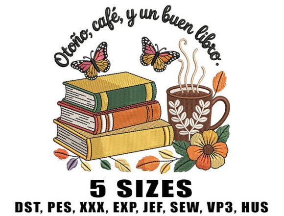 Review: Spanish Autumn Book Embroidery Design