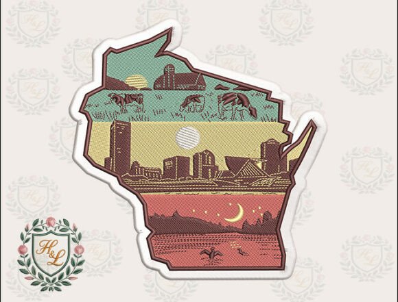 Review: Wisconsin Farm Landscape Embroidery File
