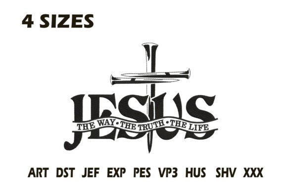 Reviewing Jesus the Way Truth Life Embroidery for Craft Fairs