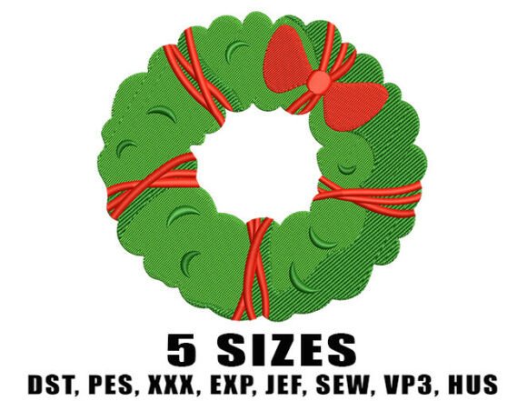 Reviewing the Red Bow Christmas Embroidery Design