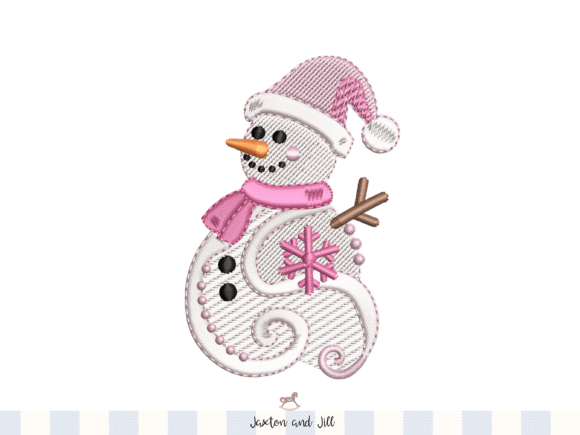 Reviewing the Snowman with Hat and Scarf Embroidery for Craft Fairs