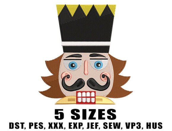 Reviewing the Winter Toy Nutcracker Embroidery Design
